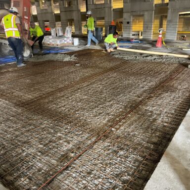 New Hanover County parking deck repairs in Wilmington, North Carolina