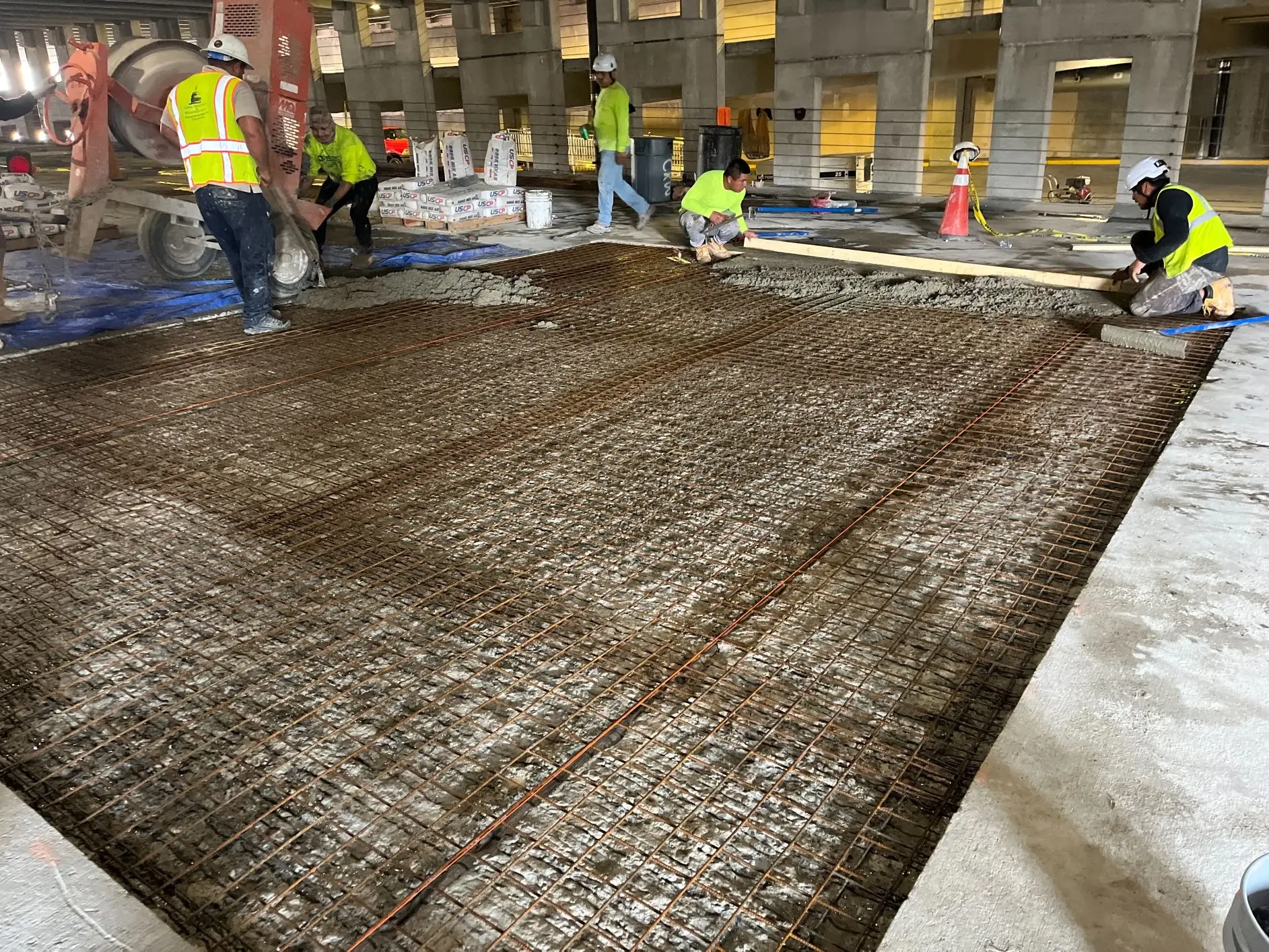 New Hanover County parking deck repairs in Wilmington, North Carolina