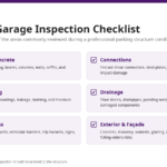 Parking garage inspection checklist hero