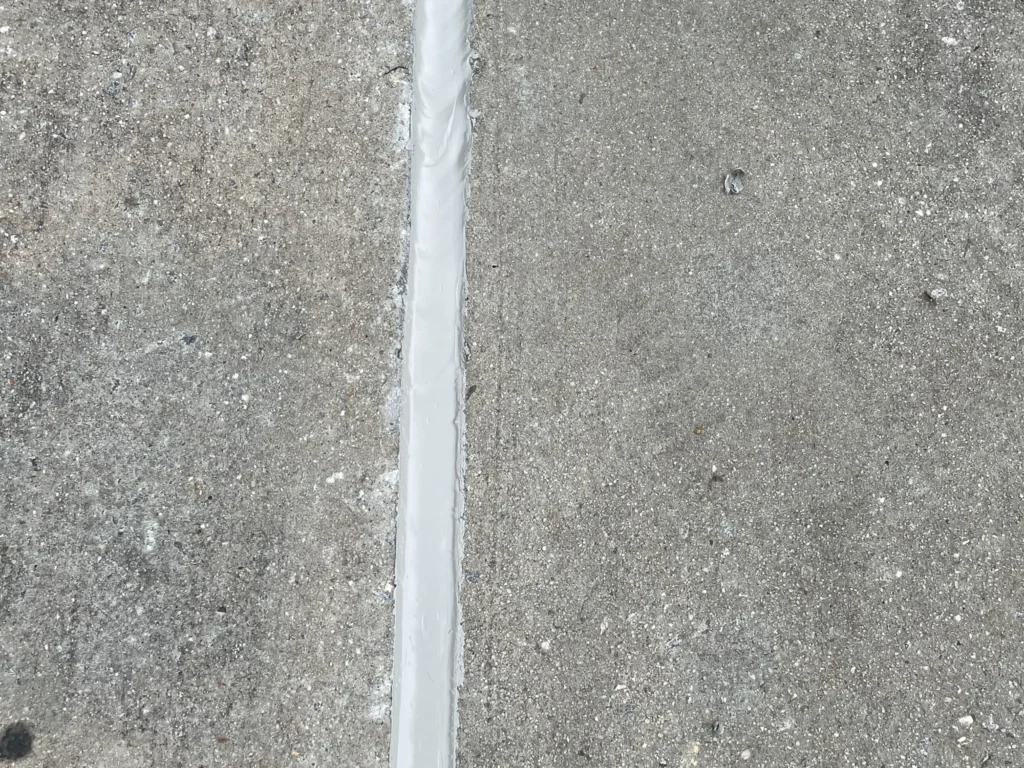 Completed joint sealant replacement at the Porter Building parking deck in Charlotte